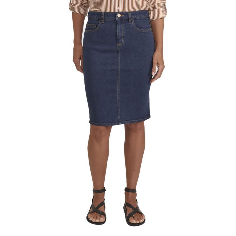 Sportscraft Brodie Denim Skirt image number 0